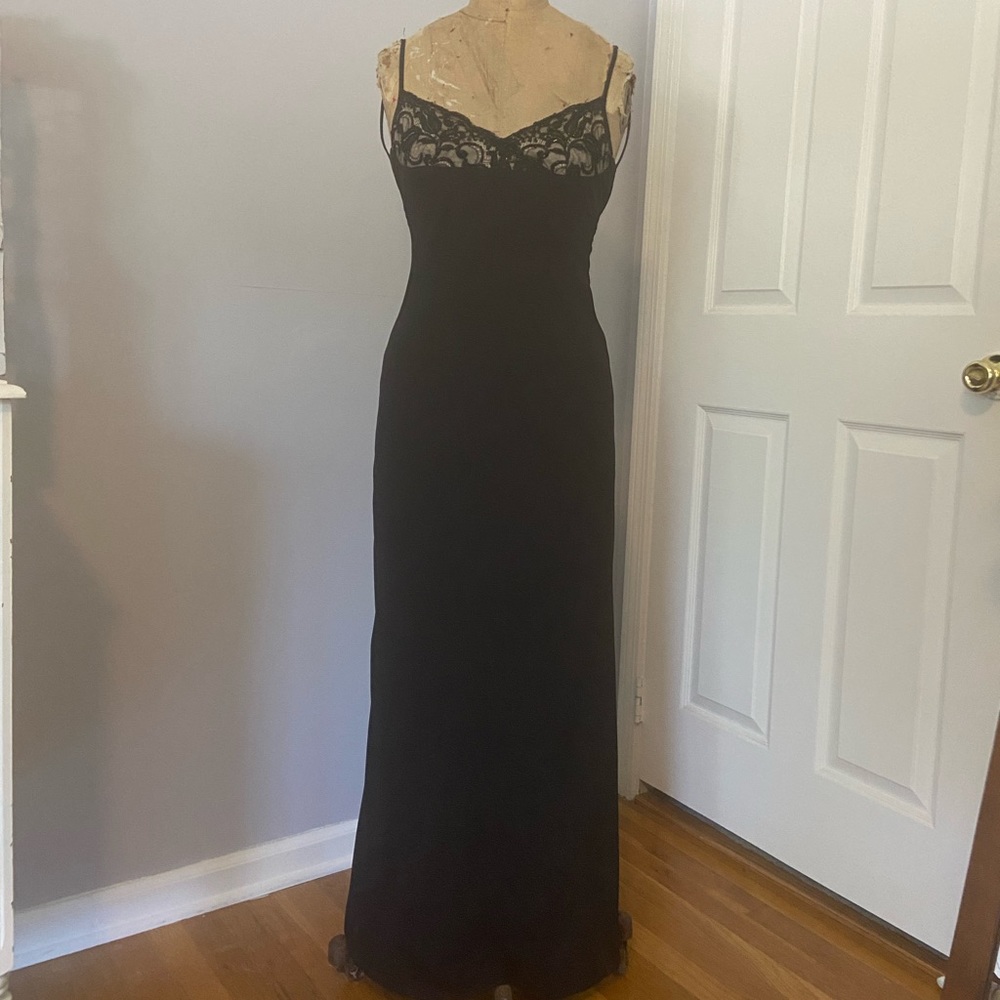 Laundry by Shelli Segal scoop-backed maxi dress, 4